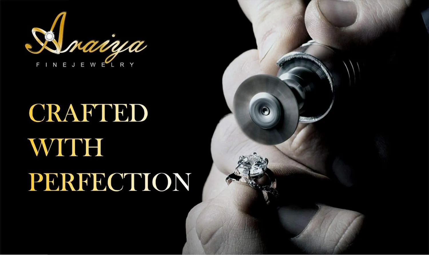 10K Gold and Silver Diamond and Amethyst Halo Ring (1/6 cttw, I-J Color, I2-I3 Clarity)
