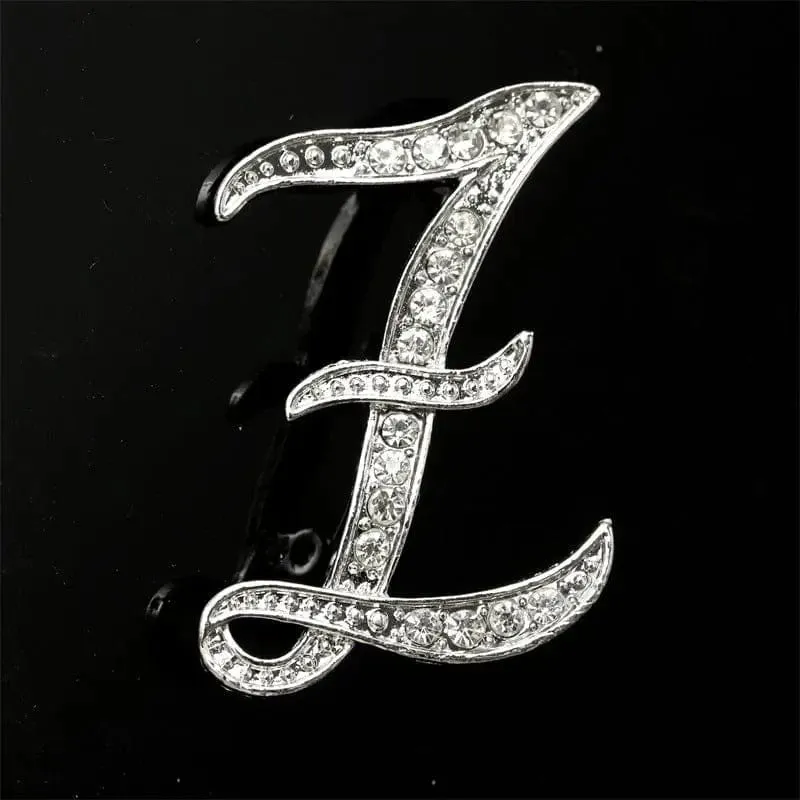 26 English Alphabet Brooches With Diamonds - Shine with Elegance 💎