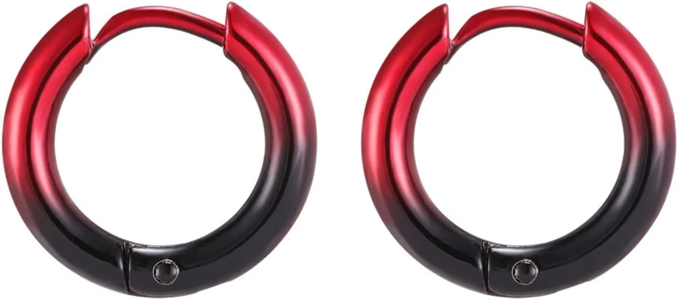 316L Surgical Stainless Steel Huggie Hoop Earrings Set Hypoallergenic Earrings Hoop Cartilage Sleeper Earrings for Men Women Girls