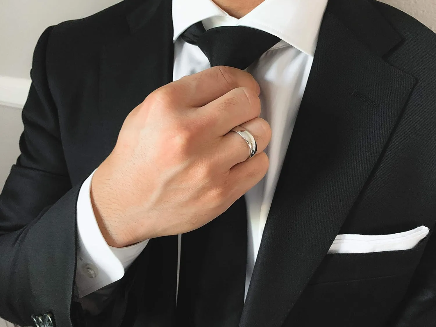 3mm Stainless Steel 316L Classic Plain Wedding Band Ring | High Polished | Personalize Engravings