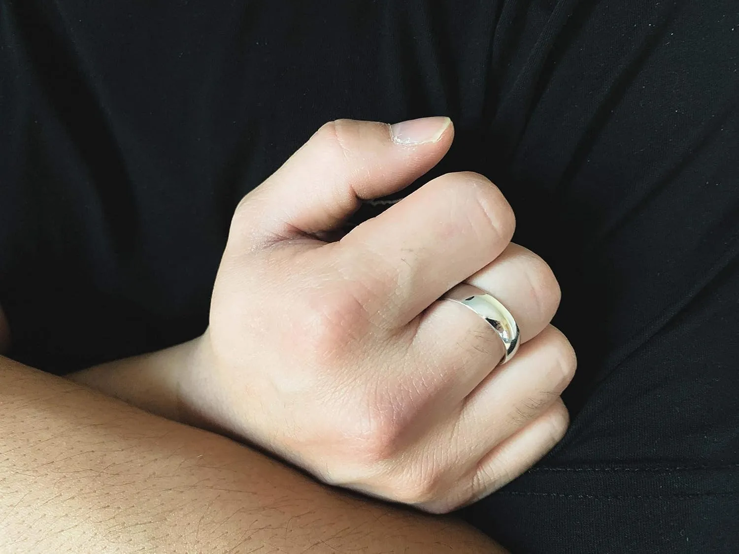 3mm Stainless Steel 316L Classic Plain Wedding Band Ring | High Polished | Personalize Engravings