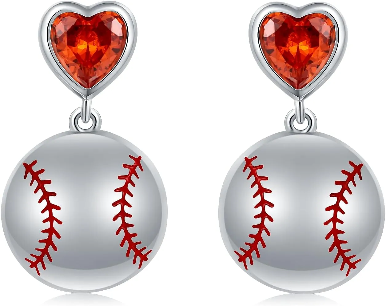 925 Sterling Silver Volleyball Stud Earrings for Women Hypoallergenic Volleyball Baseball Football Ear Studs Sports Earrings Studs for Volleyball Lover Volleyball Jewelry Gift