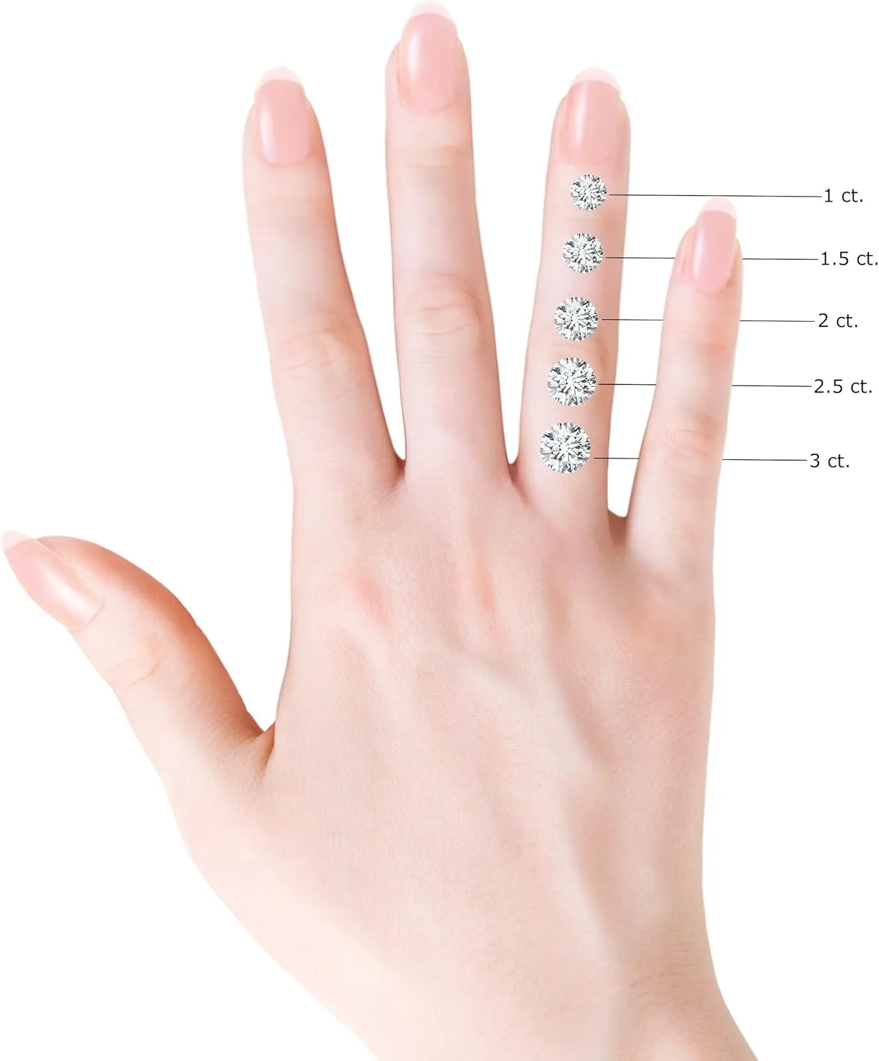 Angara Lab Grown Round Diamond Halo Knife-Edge Shank Engagement Ring in Silver / 14K Solid Gold/Platinum | April Birthstone, Birthday, Anniversary, Wedding Jewelry Gift for Women