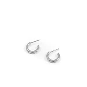 Baby Gia Hoops (Silver)