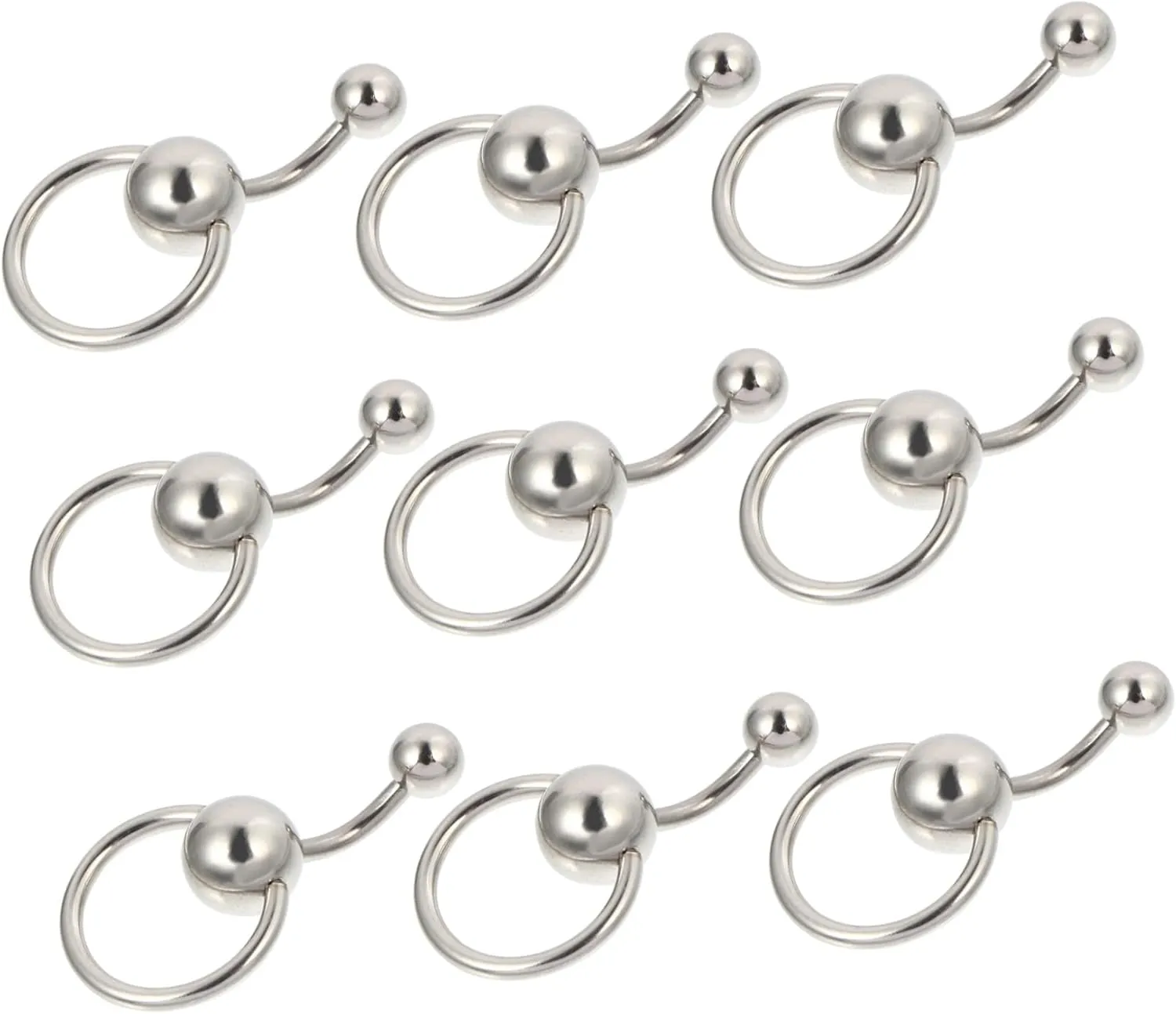 BESPORTBLE Ring Navel Navel for Women Button Piercing Decor Belly Decoration Body Belly Ring Belly Piercing Studs