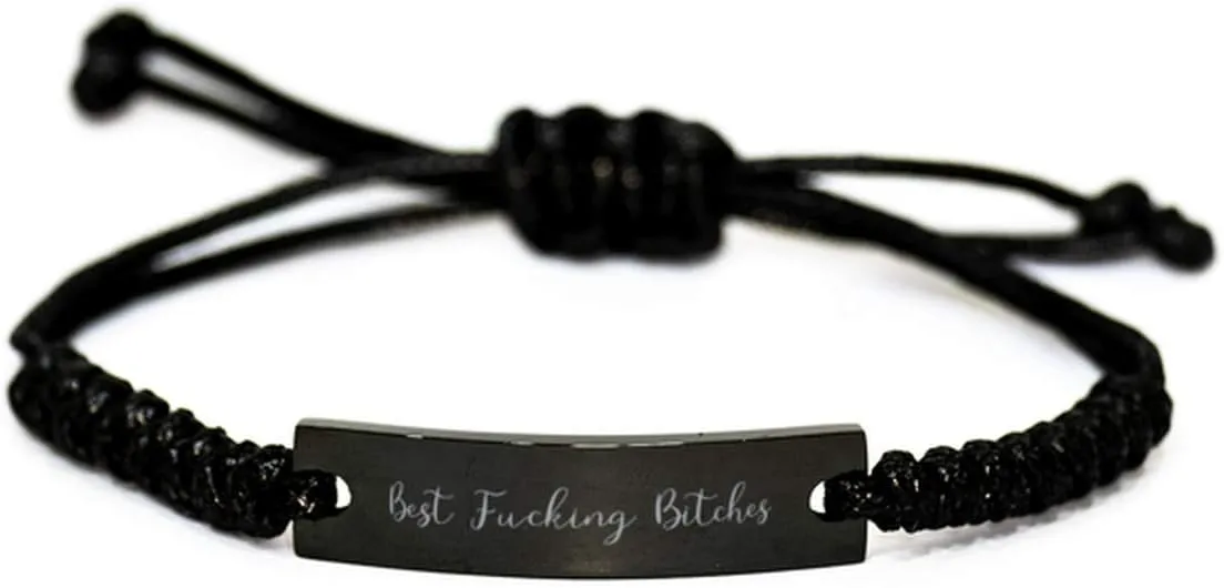 Best Fucking Bitches Rope Bracelet Gifts for BFF - Best Fucking Bitches Bracelet - Friend Gifts - Friendship Bracelet Best Fucking Bitches