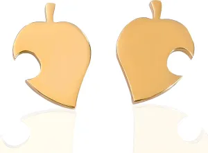 Blingsoul 14K Gold Plated Lightweight Chunky Gold Earrings | Small Hoop Earrings for Women