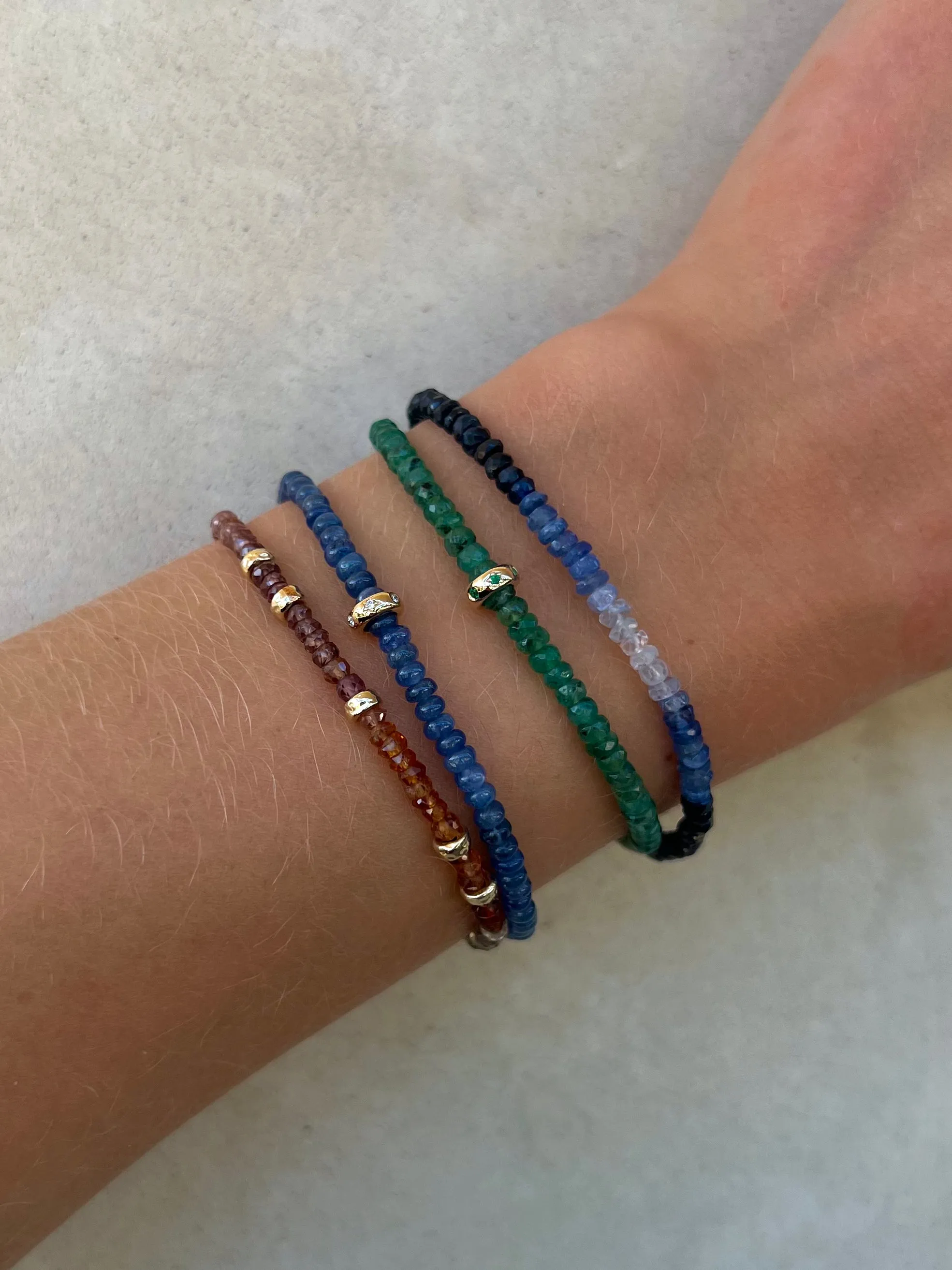Blue Sapphire Ombré Bracelet