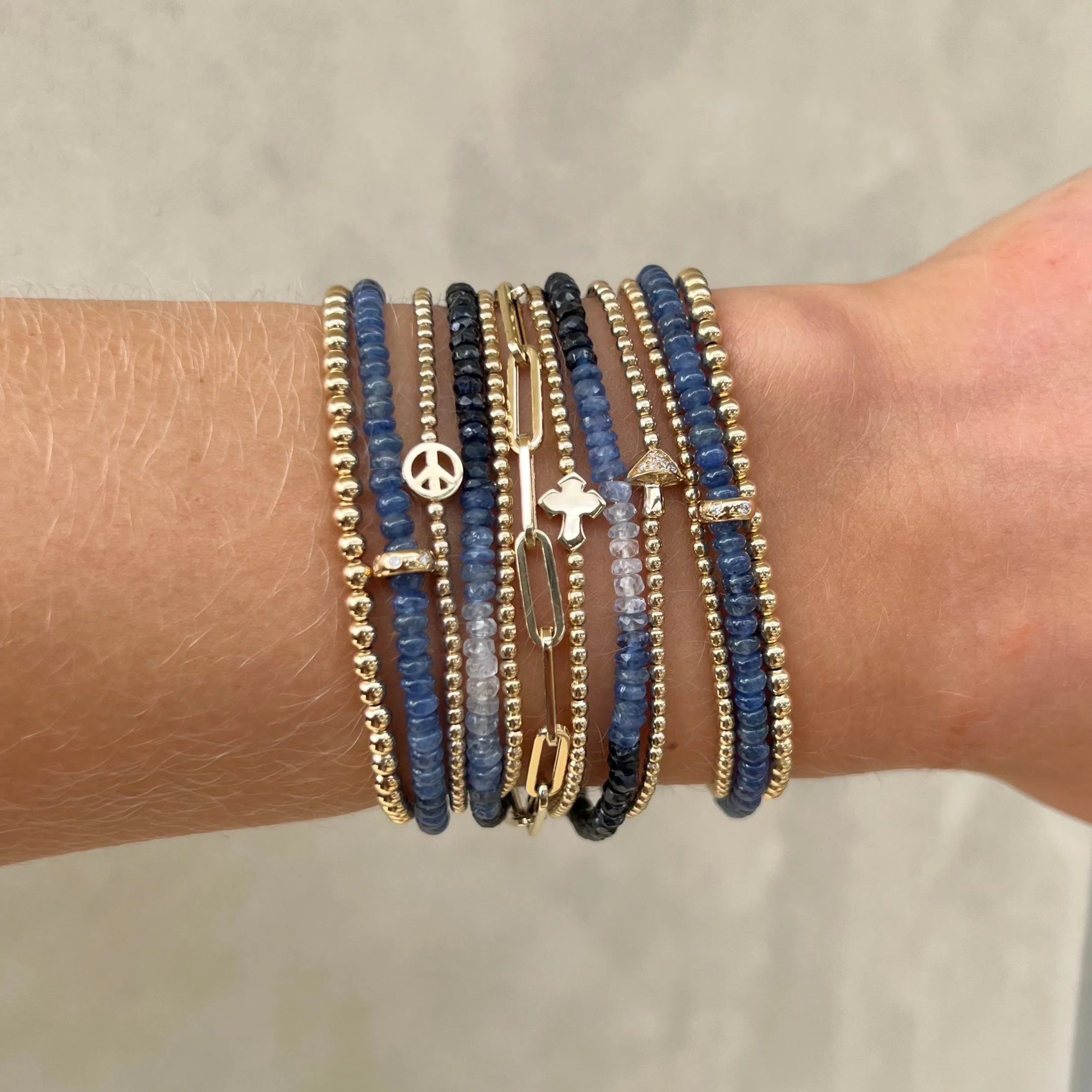 Blue Sapphire Ombré Bracelet