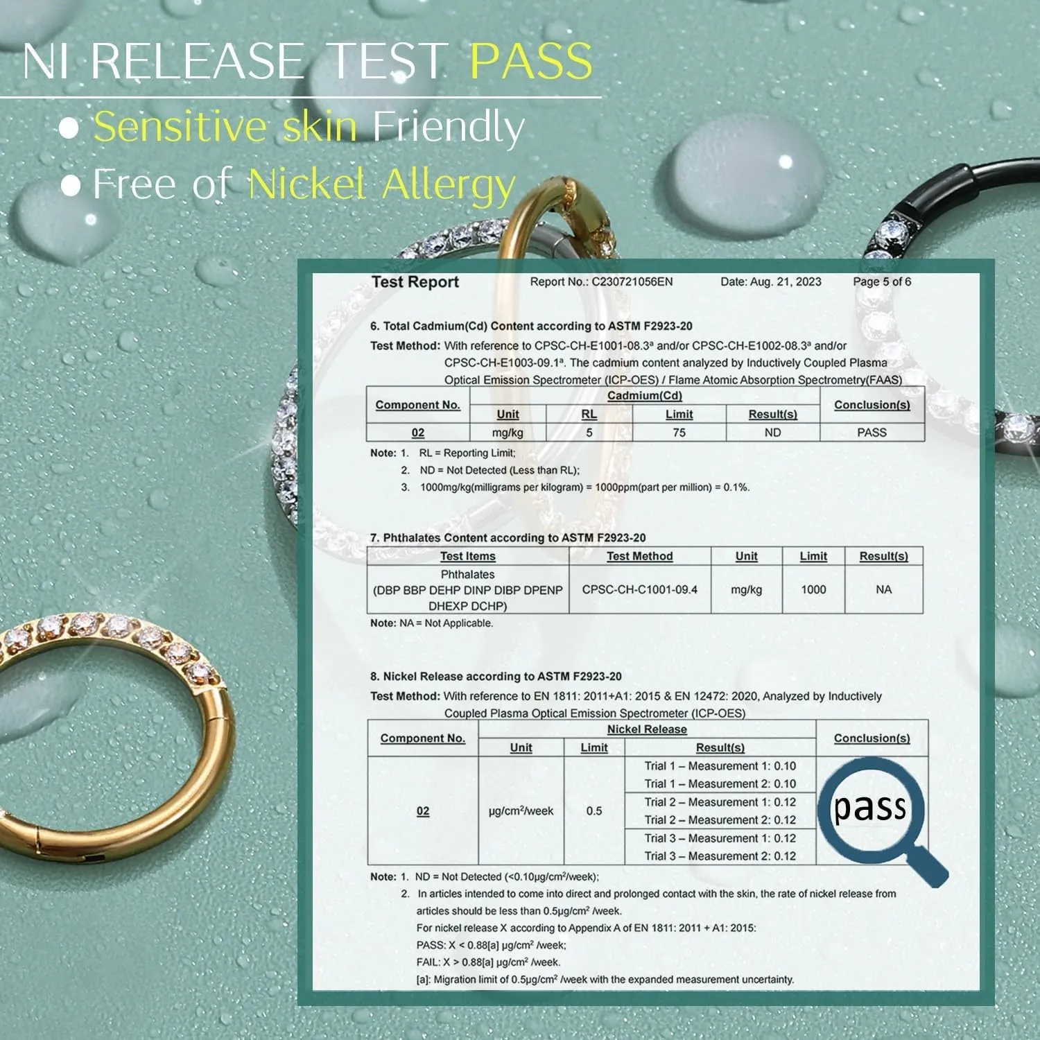 BodyBonita Hinged CZ Septum Rings - 316L Surgical Steel Nose Rings Hoops for Women 20G/18G/16G Cartilage Earrings Conch Piercing Jewelry Helix Rook Tragus Lobe Daith Snug Belly Button Ring 6mm-10mm