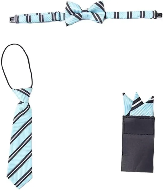 Boy's Suit Pinstripe Formal Dresswear Vest and Pants Set