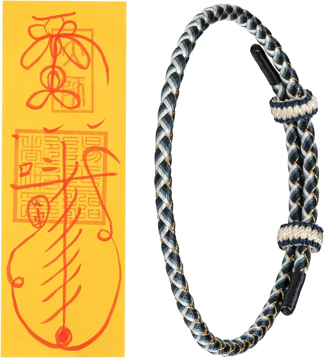 Bracelet for Men and Women, Adjustable Kabbalah Braided BraceletGood Lucky Lucky Fashion Red/Blue Handmade Wrist rope
