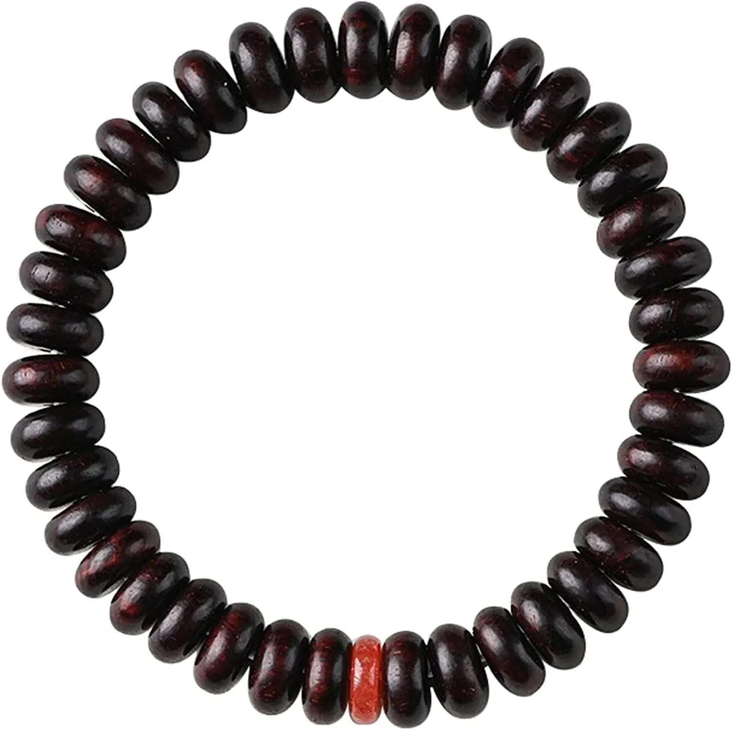 Buddha Bracelets Bead Bracelet Tibetan Buddhist,Meditation Prayer Beads Bangle,Natural Wood,Buddha Beads Bracelet for Men,Meditation Yoga Prayer Cuff Jewelry,Hand Polished Accessories