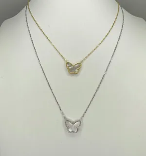Butterflies Are Free Necklace
