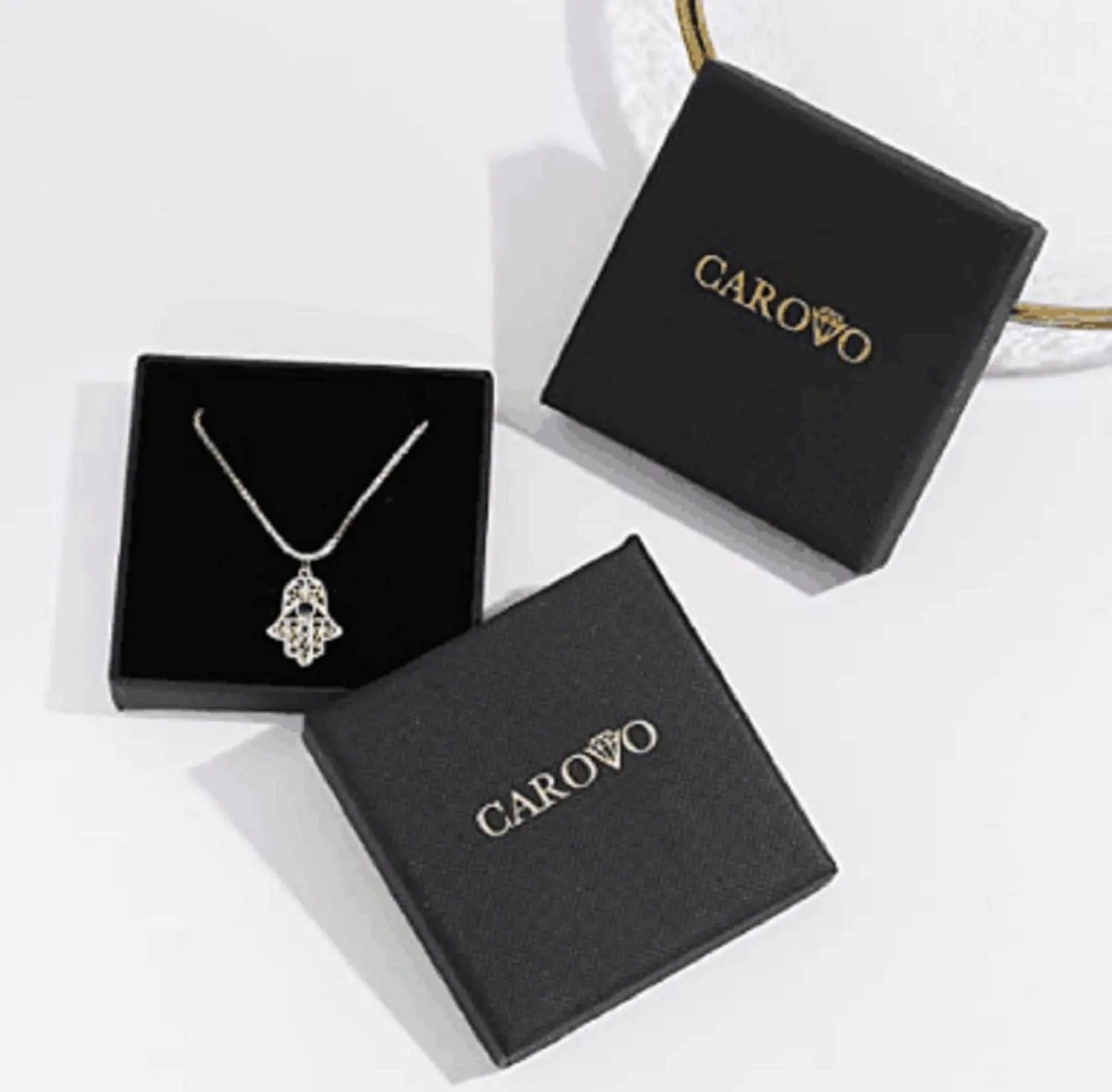 CAROVO Lariat Necklace for Women,Dainty Silver Necklace 14k Gold Plated Diamond Lariat Y-Shaped Long Drop Necklaces Lip Sparkle Dot Chain Bead Necklace Jewelry for Gifts