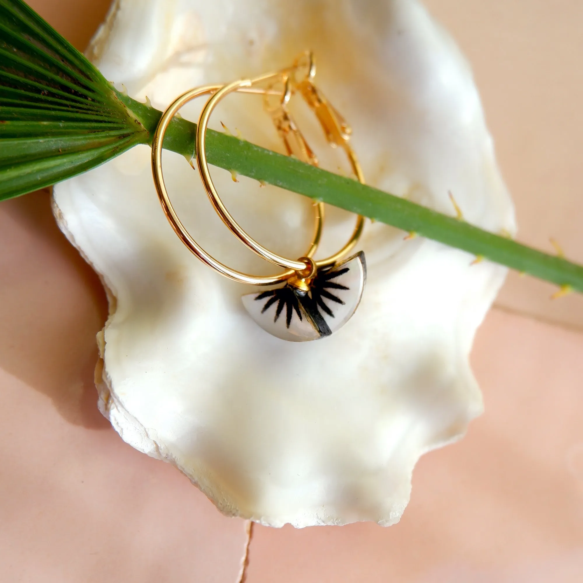 CATALINA . hoop earrings