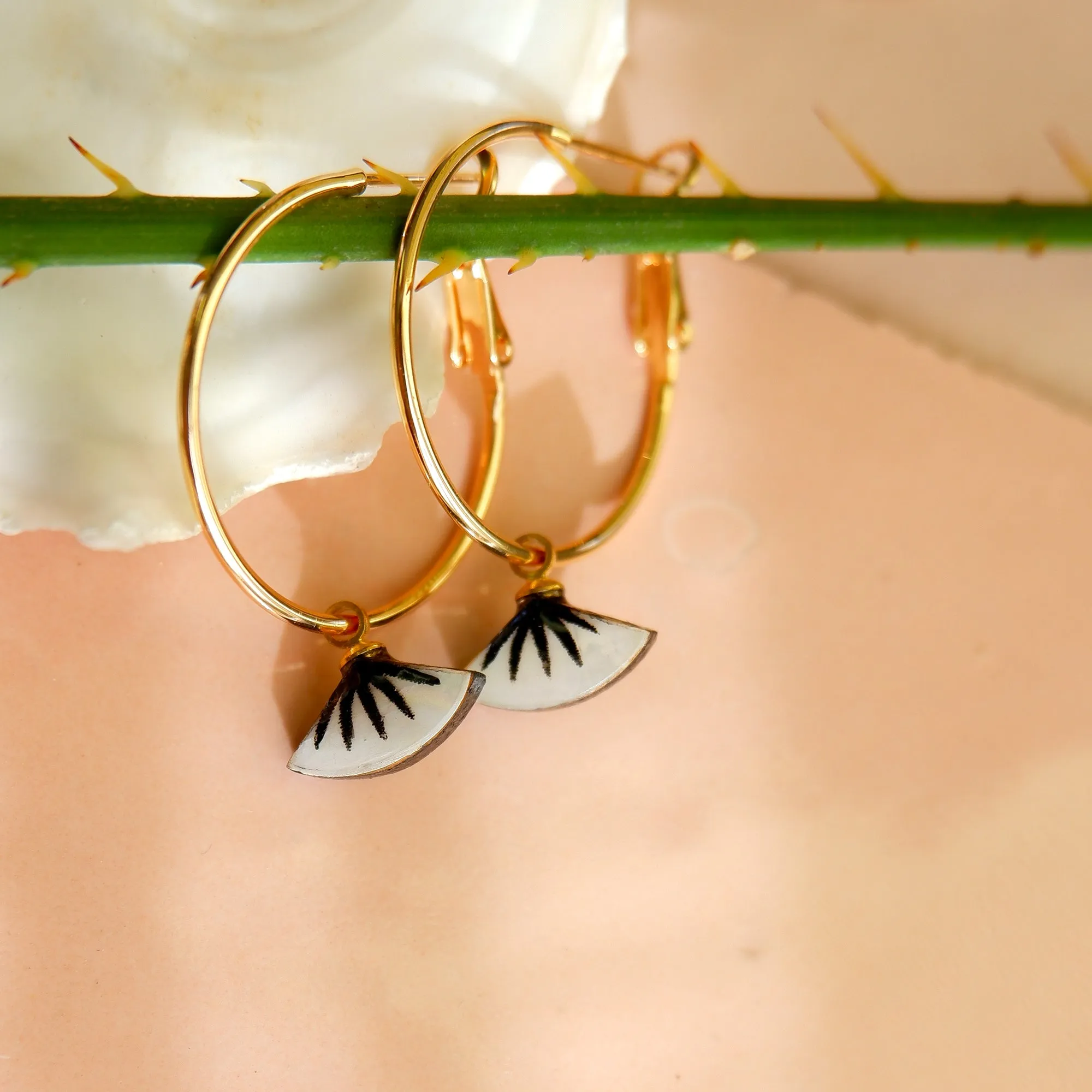 CATALINA . hoop earrings