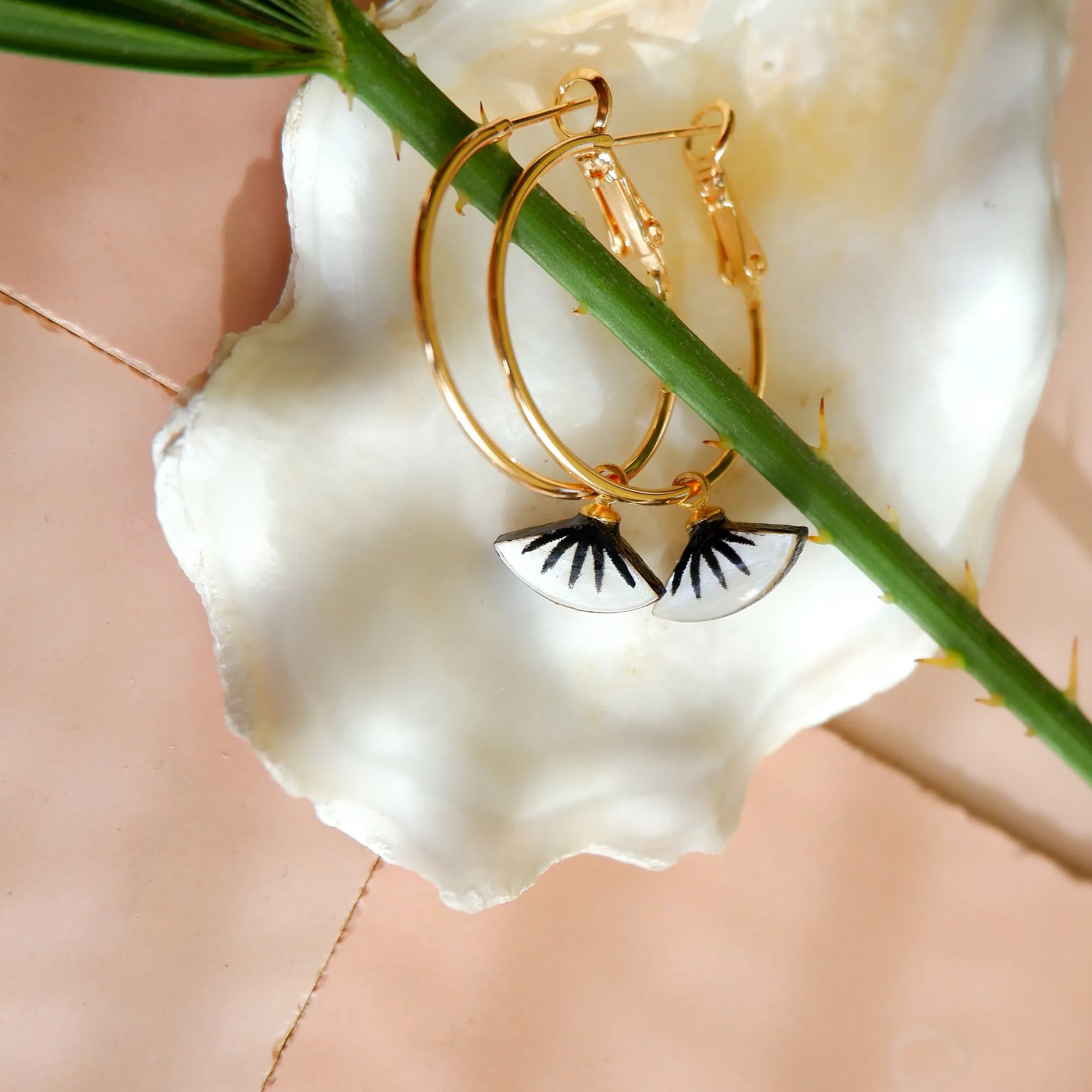 CATALINA . hoop earrings
