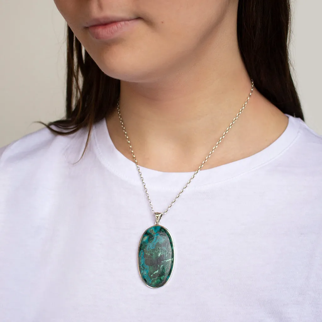 Chrysocolla Malachite Necklace