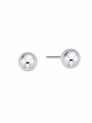Classic 8mm Ball Stud - Sterling by e. newton