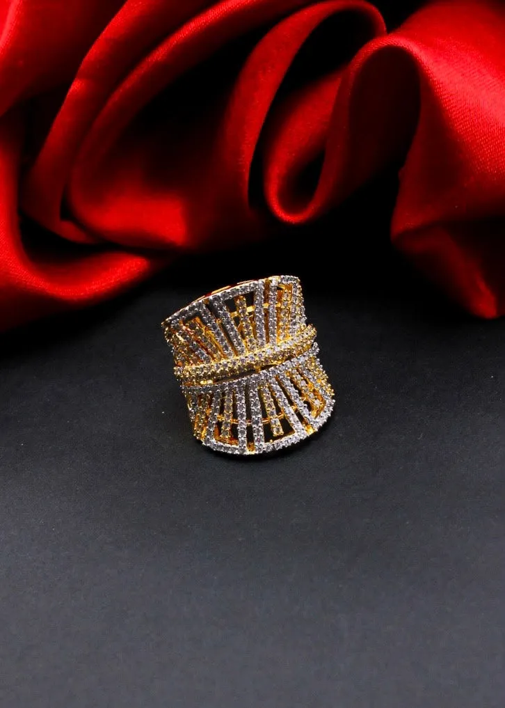 CLASSIC DIA FRINGER RING