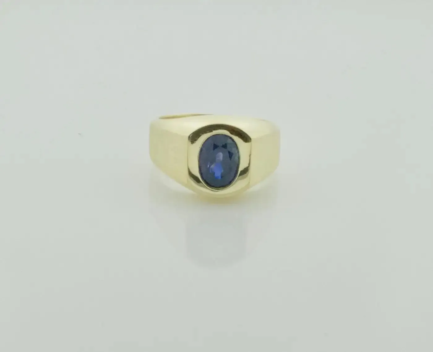 Classic Sapphire Pinky Ring