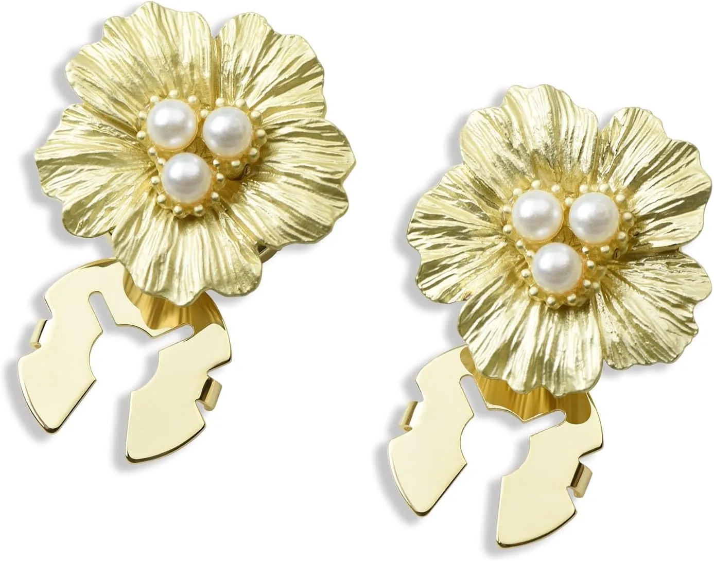 Cute Tiny Pearl Flower Button Cover for Shirt Cuff Wedding Tuxedo Formal Business Shirt Cufflinks Skirt Buttons Accessories
