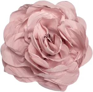 Dainty Handmade Fabric Rose Flower Extra Large Big Brooches Lapel Pins Flowers Oversized Brooch Pin for Women Wedding Party Banquet Dress Suit Clothes Accessories Jewelry Gifts 6.3in