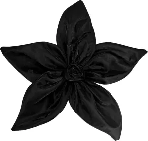 Dainty Silk Fabric Flower Brooch Pin for Women Girls Fashion Handmade Extra-Large Flowers Brooches Lapel Pins Corsage Boutonniere Elegant Wedding Holiday Festival Dress Accessories Jewelry