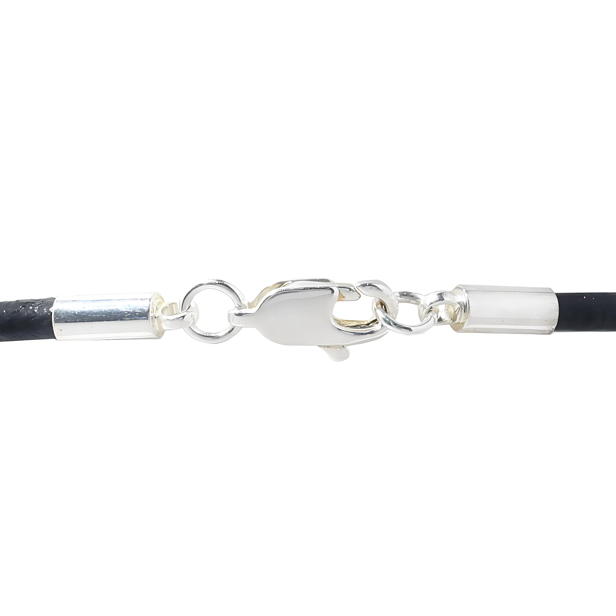 Daniel Quasar Flag Charm on Black Cord Bracelets