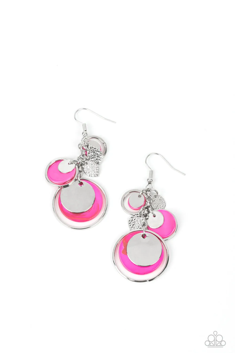 Earrings Saved by the SHELL - Pink E2220