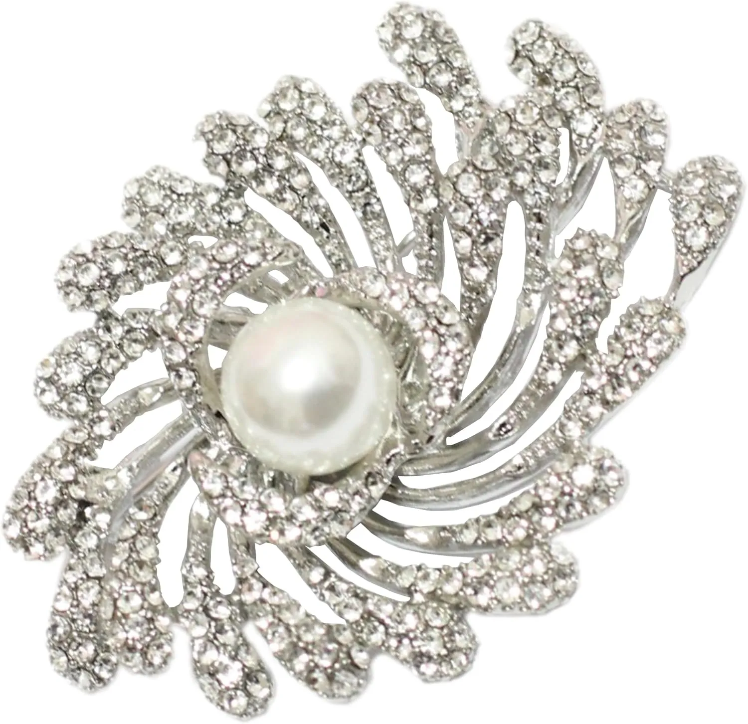 Elegant fireworks Corsage Brooches Jewelry for Women Fashion Pearl Costume Broaches and Pins