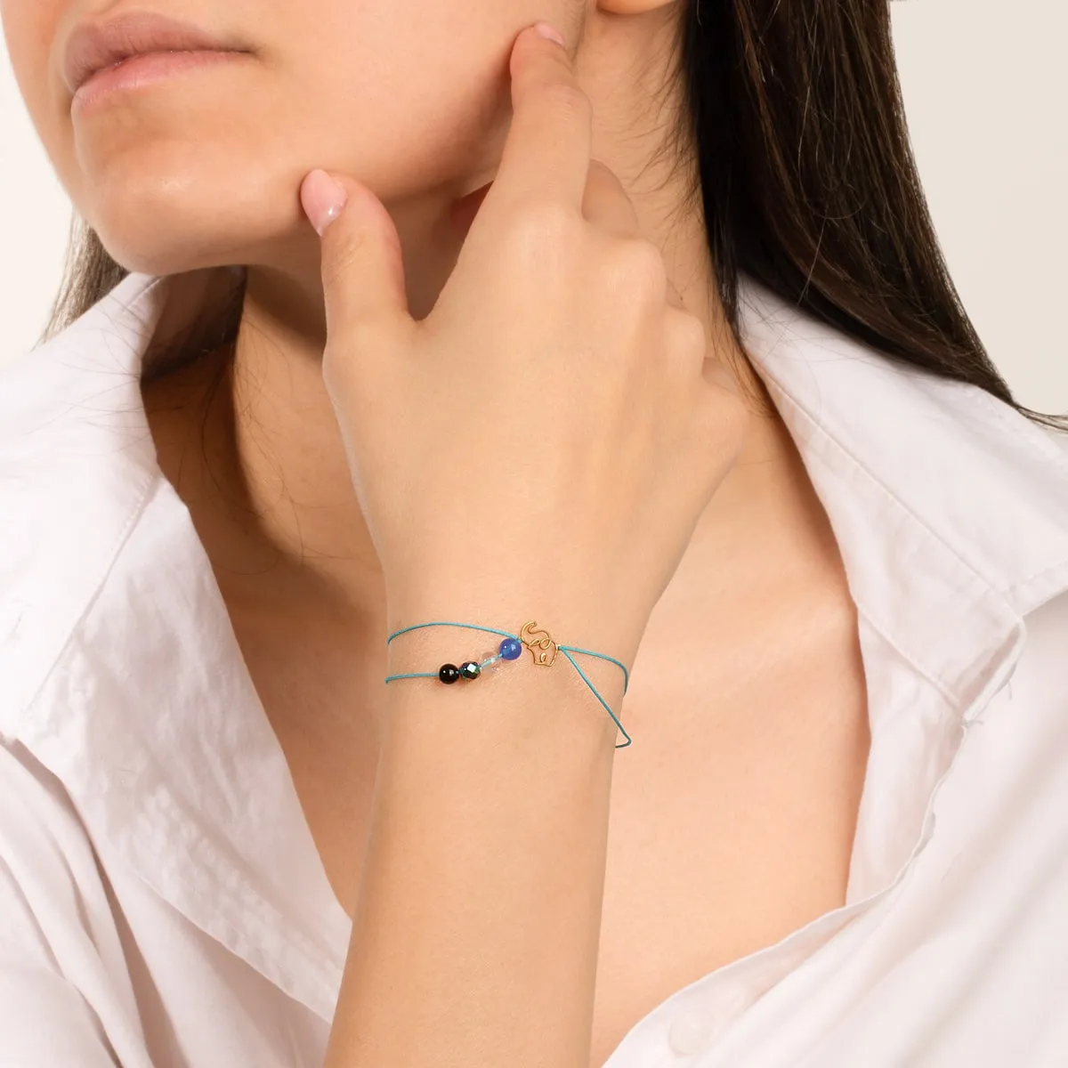 Elephant Cord Bracelet