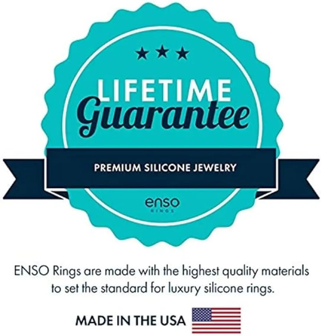 Enso Rings Etched Star Wars - Classic Silicone Ring - Comfortable and Flexible Design