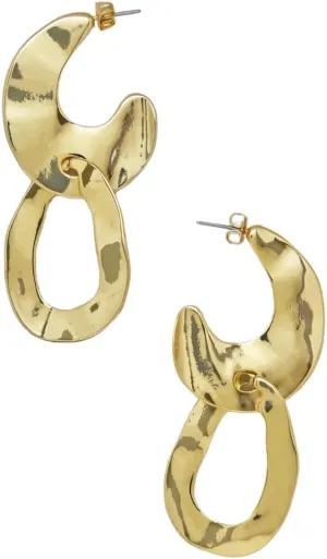 Ettika Dangle Earrings for Women. 18k Gold or Rhodium Plated Earrings. Jewelry, Birthday Gifts For Women