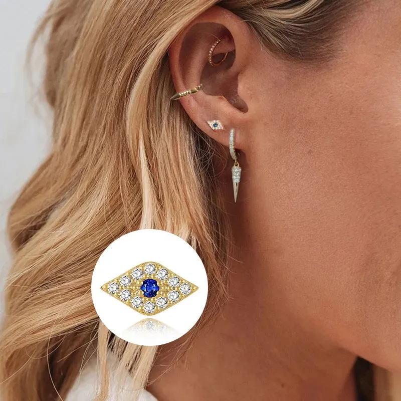 Evil Eye Studs