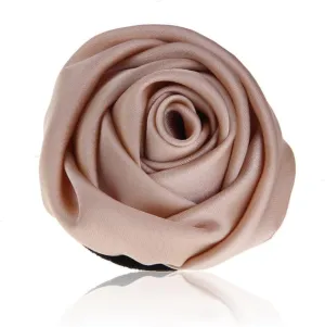 Fabric Rose Flower Brooch Pin for Women Girls Elegant Camellias Clip Corsage Jewelry Wedding Party Dance Banquet Pins for Lady Shirt Collar Clothing Accessories Brooches Fashion Silk Gifts Celebration Favors