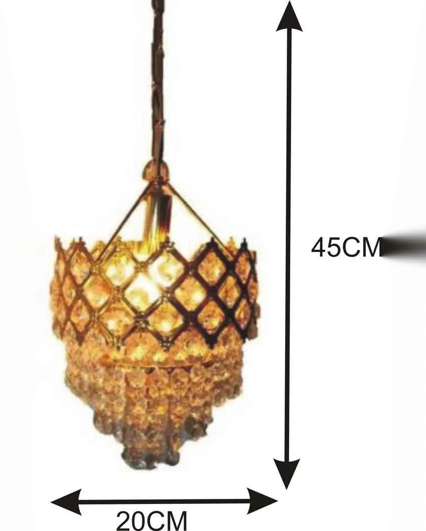Fancy Pendants Ceiling Hanging Light Chandelier | 12 x 12 x 28 inches