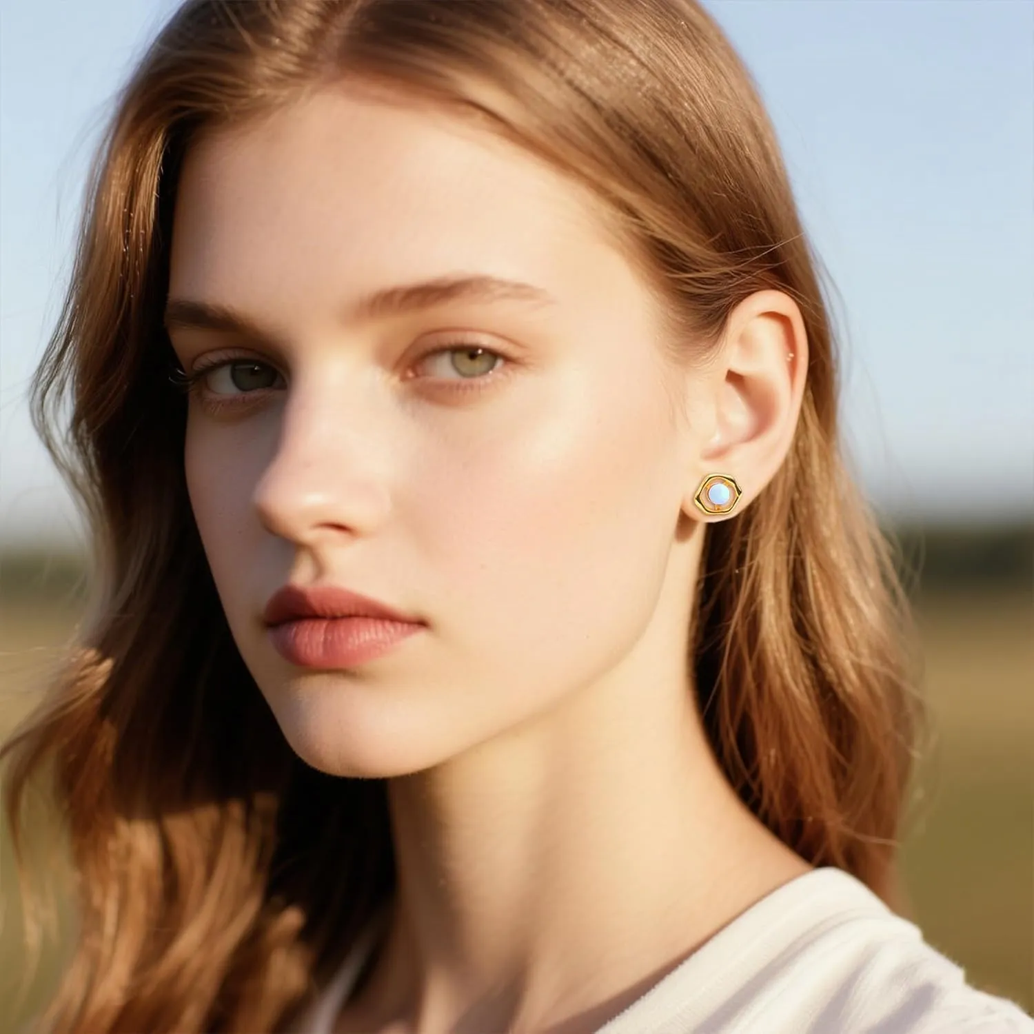 Fashion Stud Earrings for Women 925 Sterling Silver Dainty Earrings Hypoallergenic Jewelry Gifts for Her
