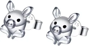 FLYOW 925 Sterling Silver Animal Earring Studs Cute Stud Earrings Women Gifts