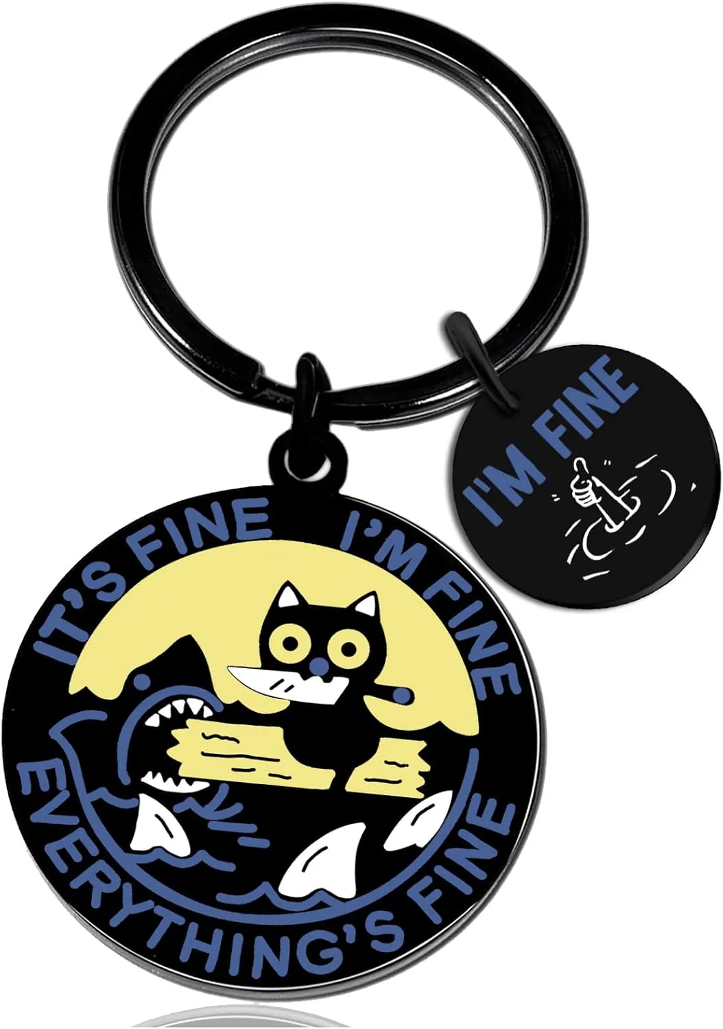 Funny Gifts For Women Men White Elephant Gifts For Women Adults Friends Gag Keychain Gift For Birthday Party Christmas Novelty Presents For Him Her Cat Purse Car Keys Charms