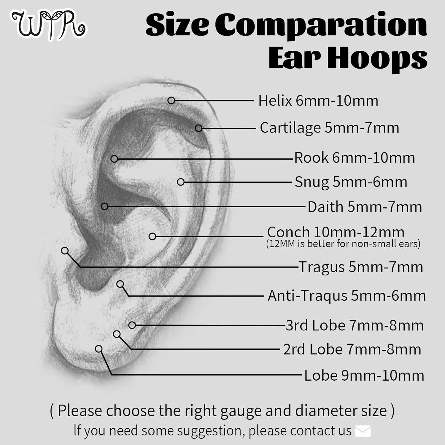 G23 Titanium Conch Piercing Jewelry Hoop: 16G 8mm/10mm/12mm Diamond Cartilage Earring Helix Double Piercing Hoop Septum Rings Hypoallergenic Nose Rings Hinged Segment Clicker Lip Rings Rook Daith Tragus Earrings