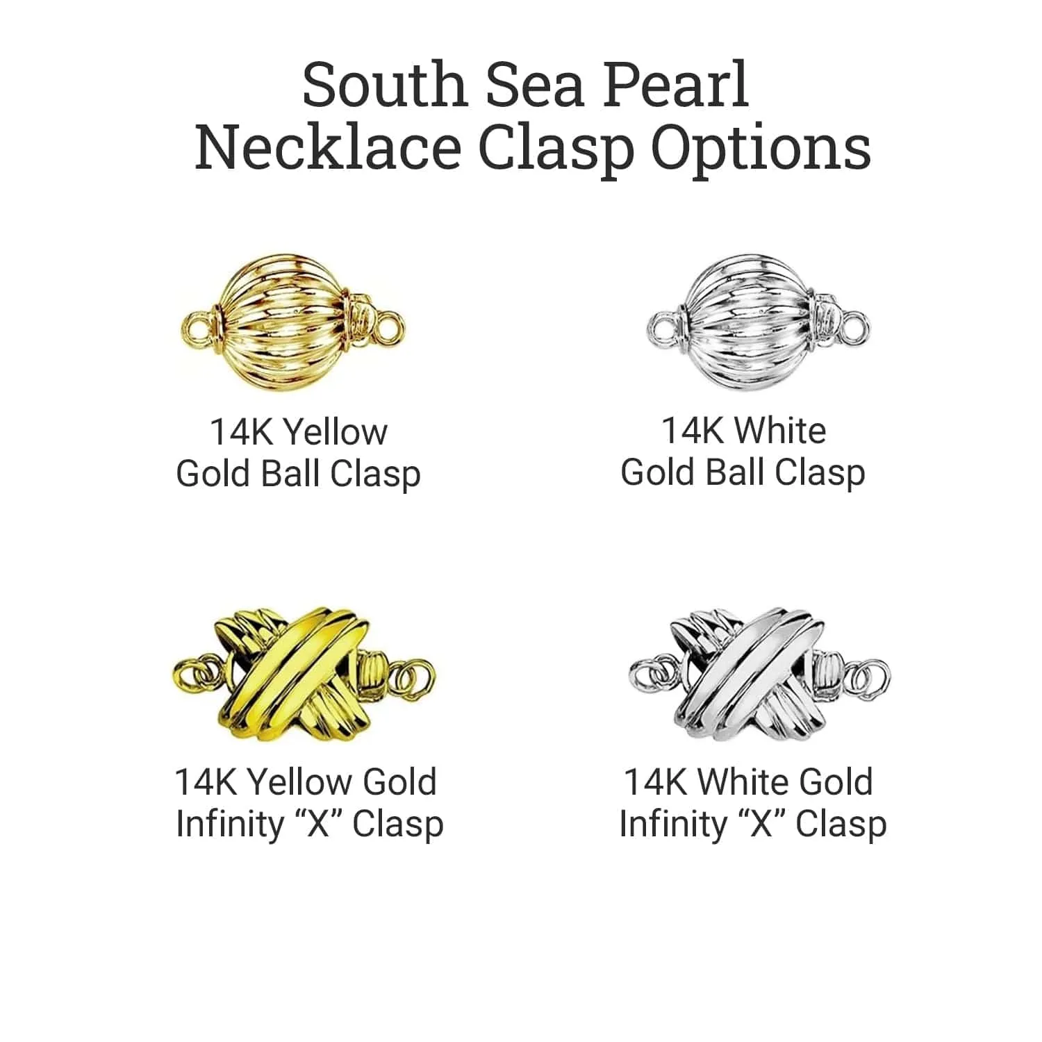 Golden South Sea Pearl Necklace, 14.0-16.0mm - AAA/Gem Quality