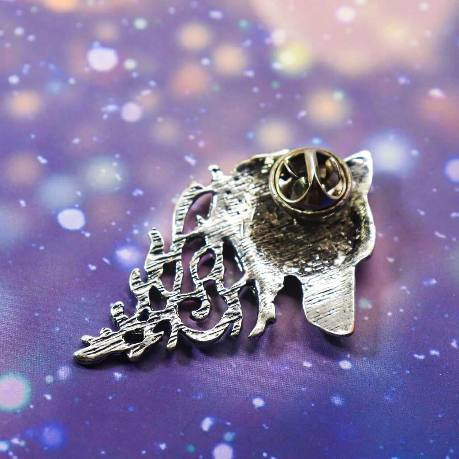 HETICA Vintage Animal Dragon Skull Wolf Crown Lion Brooch - Gold Silver Rhinestone Brooch for Men Women Suit Tie Dress Lapel Pin Fashion Jewelry