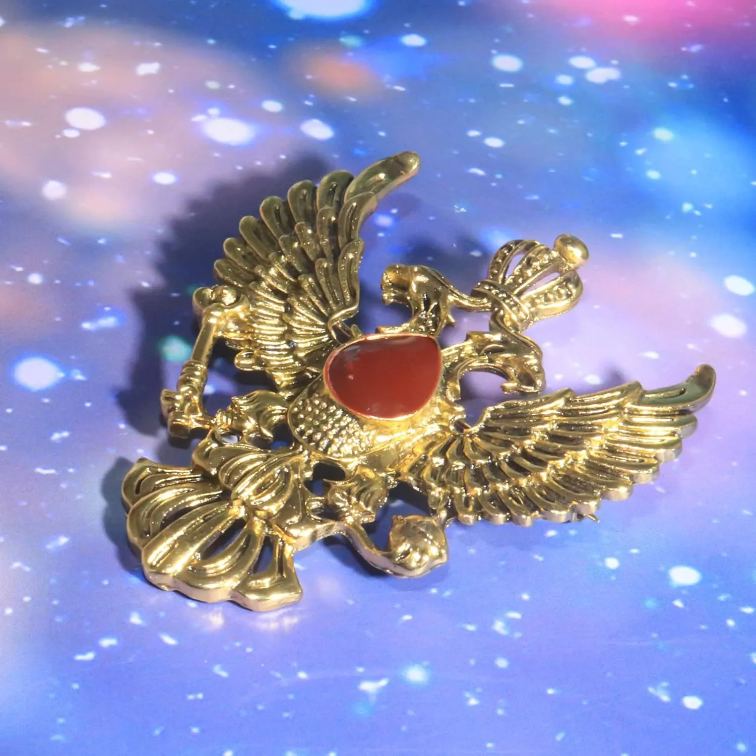 HETICA Vintage Animal Dragon Skull Wolf Crown Lion Brooch - Gold Silver Rhinestone Brooch for Men Women Suit Tie Dress Lapel Pin Fashion Jewelry