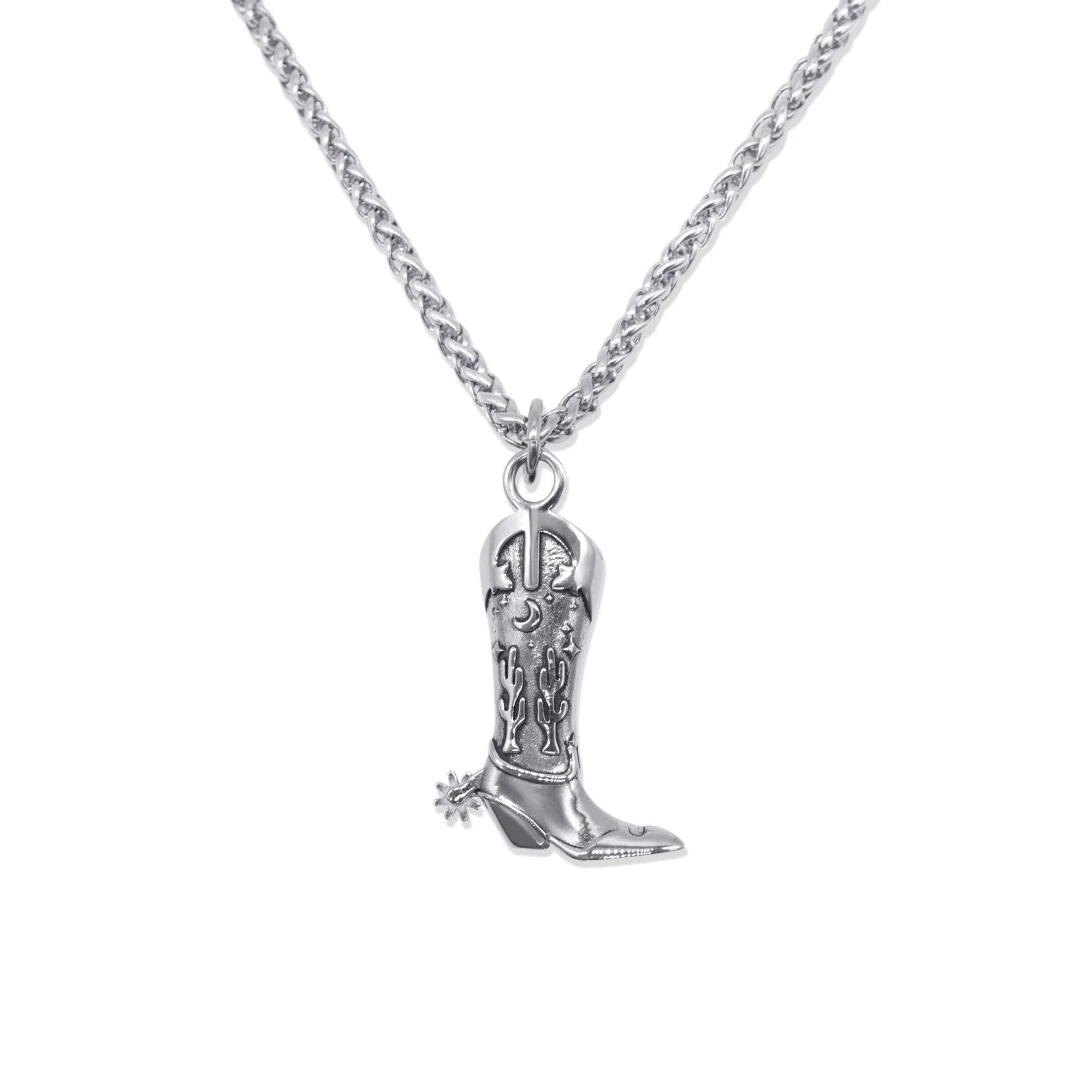 Hoedown Cowboy Boot Necklace