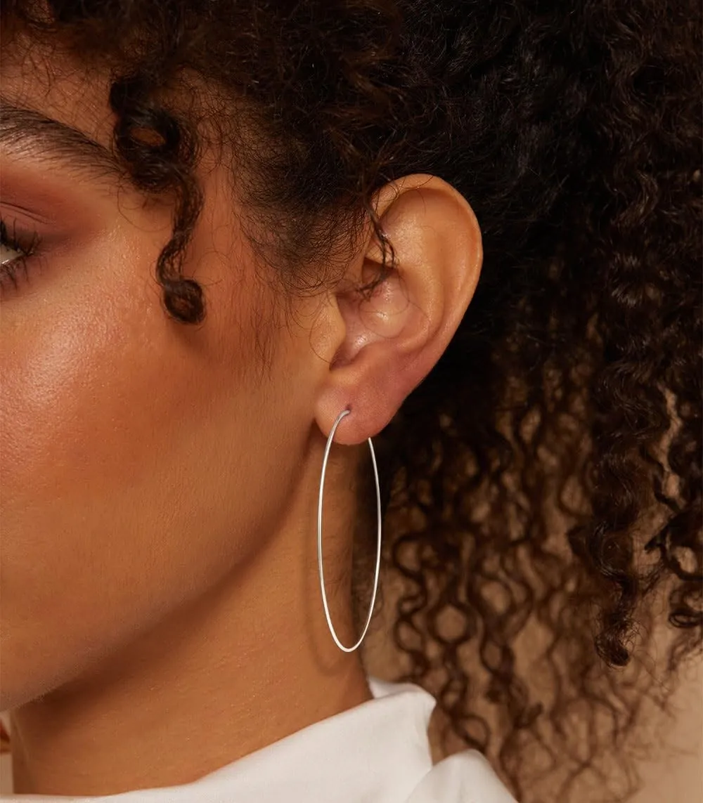 Hoop Earrings for Women 14K Gold Plated Tear Drop Hoops Big Thick Earrings Large Lightwight Dangle Gold Statement Jewelry for Women