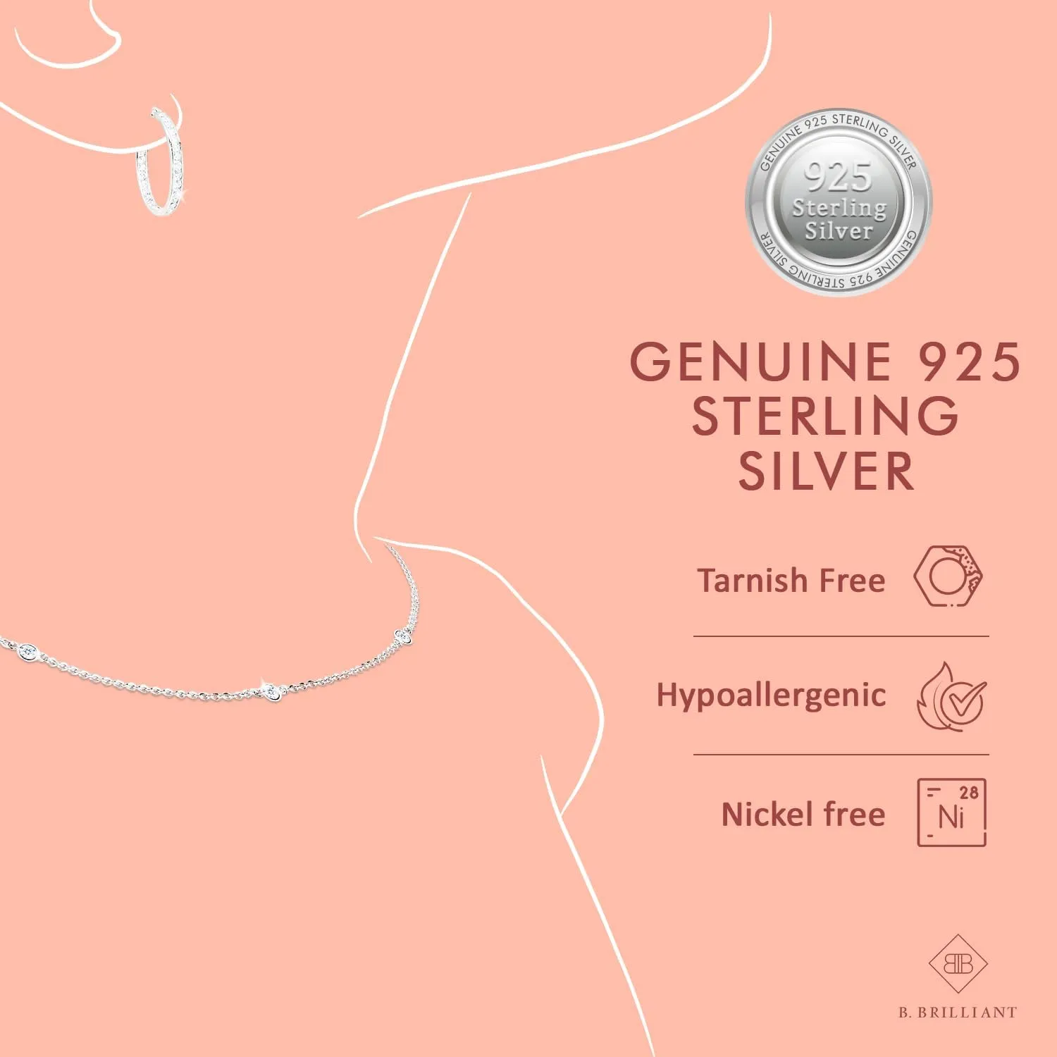 Jewelry Sets for Women, Necklace and Earring Sets for Women, Birthstone Jewelry, Genuine or Synthetic Gemstones, Teardrop Necklace and Dangle Earrings, Pendant Necklace, Sterling Silver Jewelry