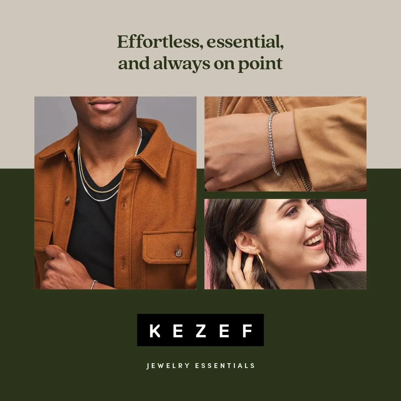 KEZEF 18k Gold Over Sterling Silver 1mm Box Chain Necklace Made in Italy | 925 Sterling Silver Necklace for Women | Rose Gold Chain for Women Men