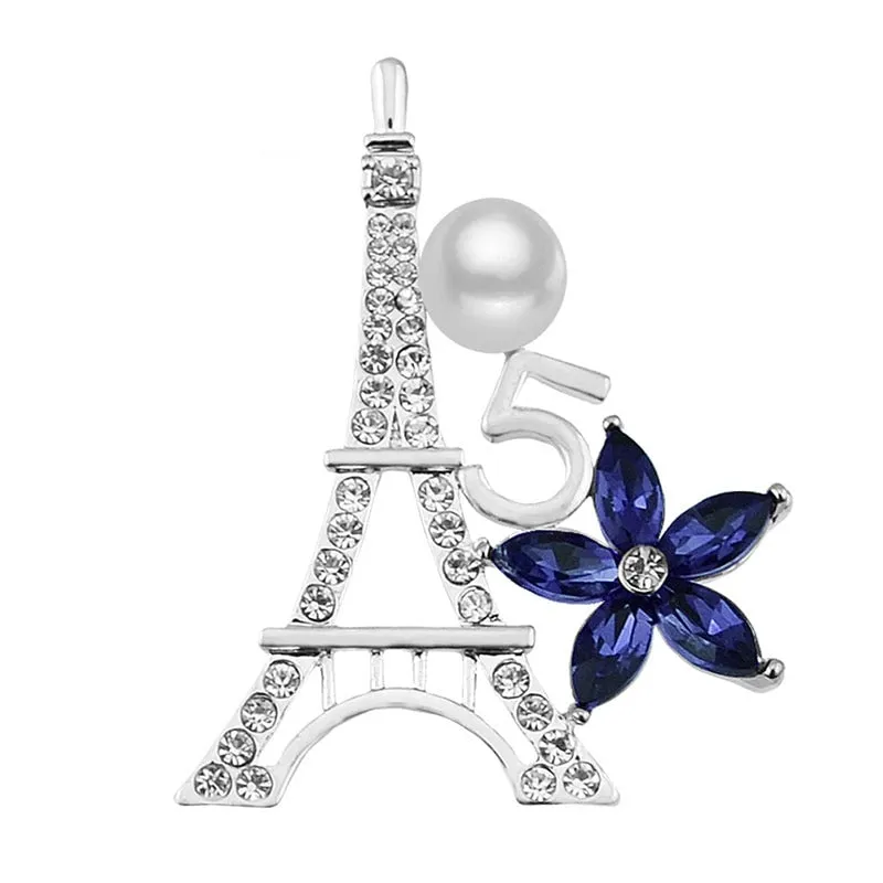 Korean Wedding Luxury Eeiffel Tower brooch